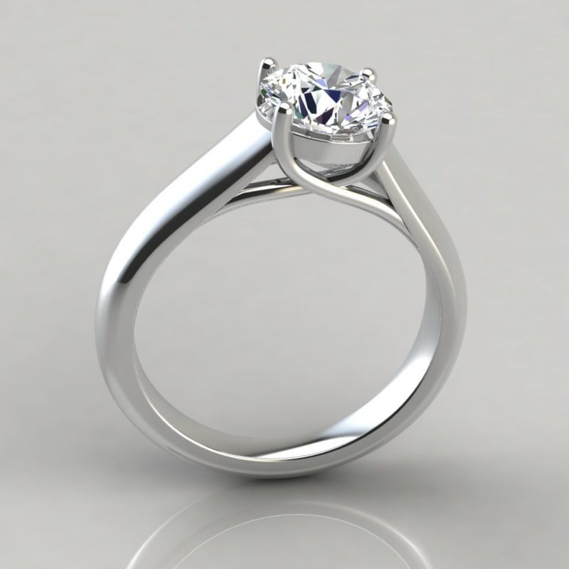 Tiffany & Co Platinum Lucida Solitaire Diamond Engagement Ring 0.41cttw  Size 6 Pre-Owned - Walmart.com