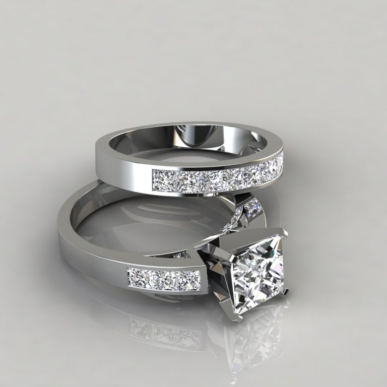 sapphire diamond engagement ring