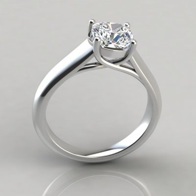 Novo Cushion Cut Solitaire Engagement Ring | Forever