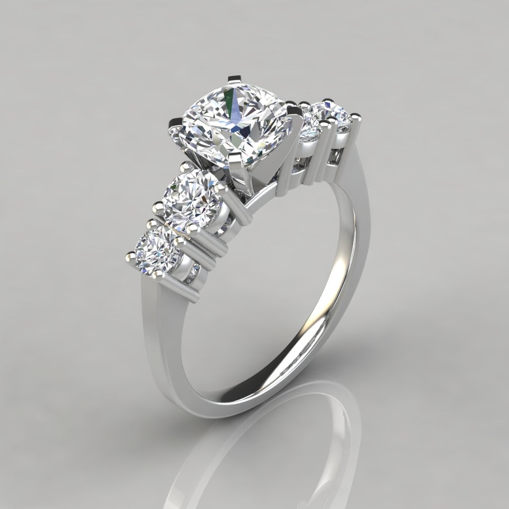Five Diamond Engagement Ring | lupon.gov.ph