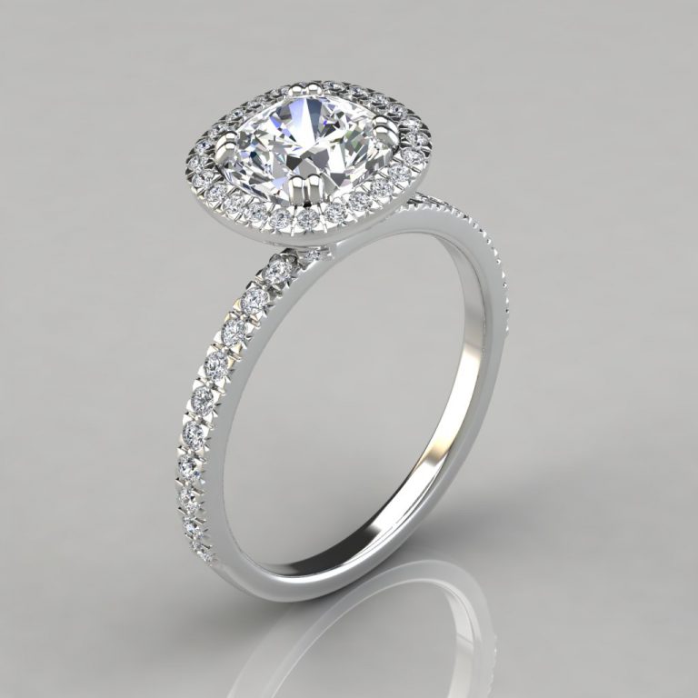 French pave ring