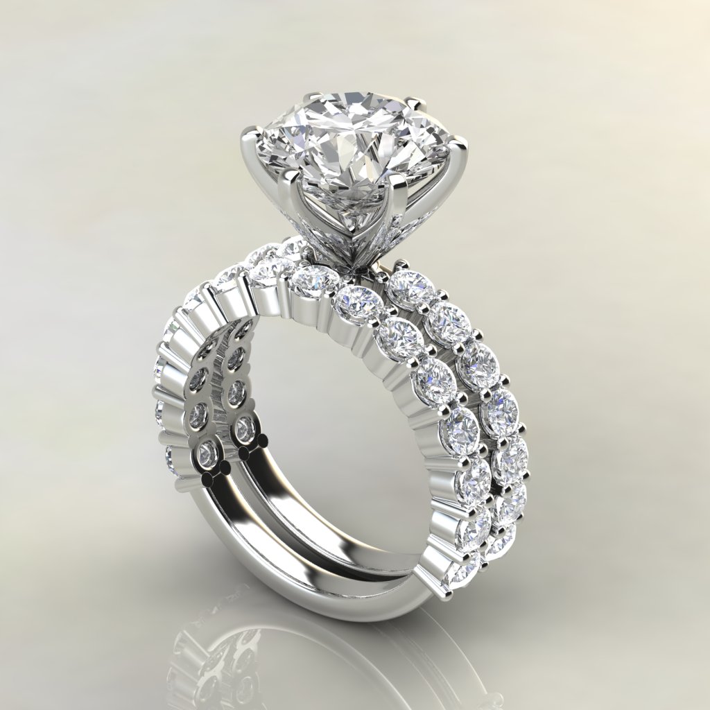 Breathtaking AAA Grade American Diamond Solitaire Ring