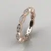 Custom Design Milgrain Wedding Band