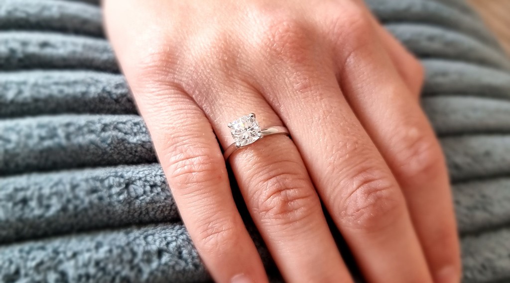 Perfect Moissanite Engagement Ring for Your Beloved