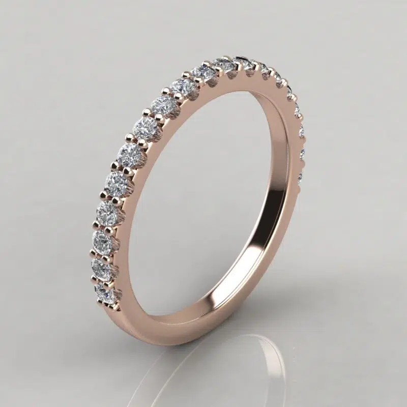 Matching Wedding Band For Halo Cathedral Pear Cut