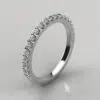 Matching Wedding Band For Halo Cathedral Pear Cut