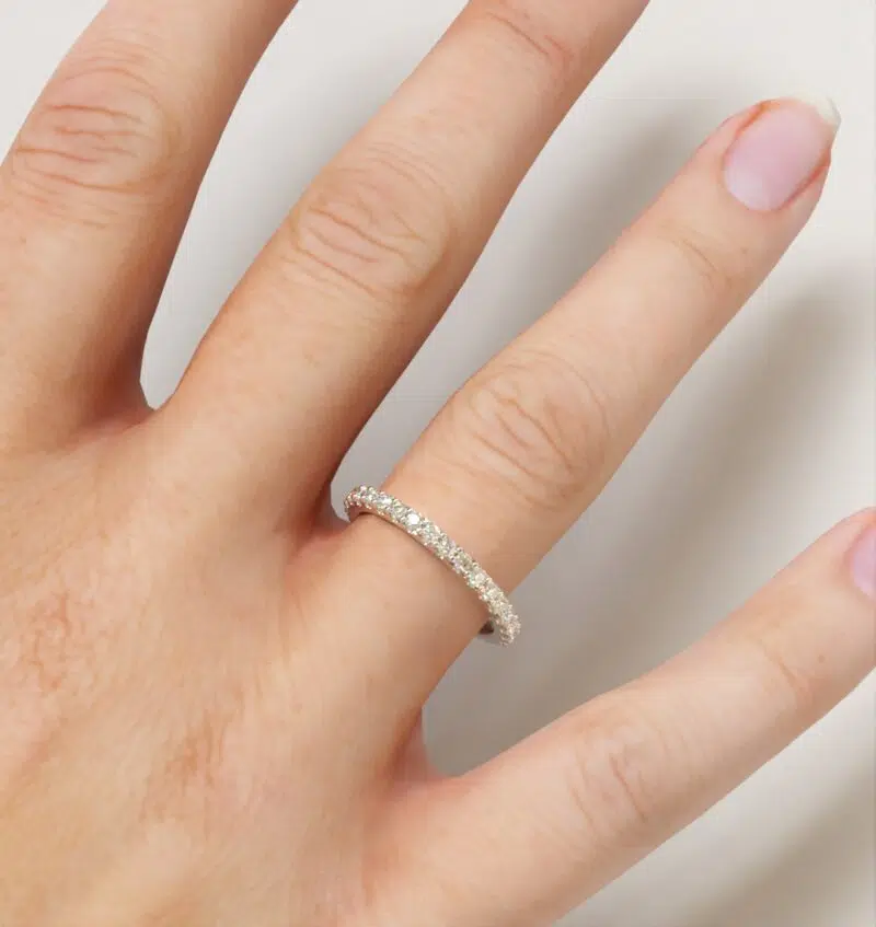 Matching Wedding Band For Halo Cathedral Pear Cut