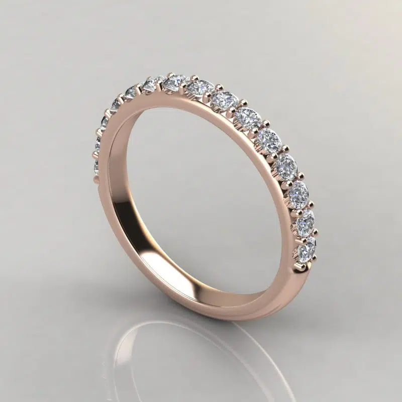 Matching Wedding Band For Shared Prong Oval Cut
