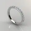 Matching Wedding Band For Shared Prong Oval Cut