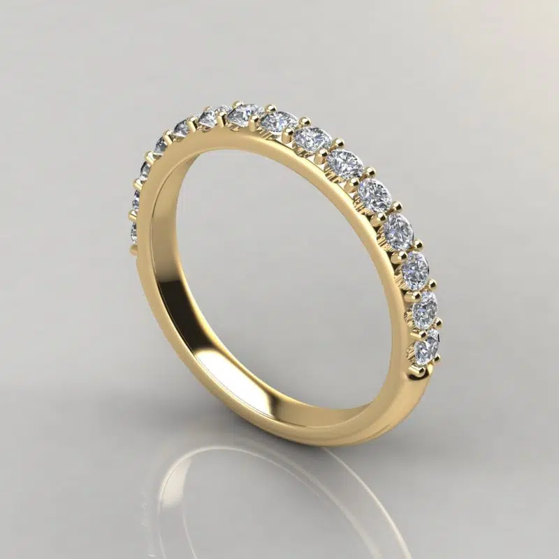 Matching Wedding Band For Shared Prong Oval Cut