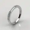 Matching Wedding Band For Halo Style Cushion Cut