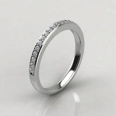 Matching Wedding Band For Halo Style Cushion Cut