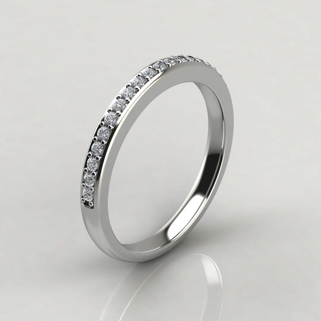 Matching Wedding Band For Halo Style Cushion Cut